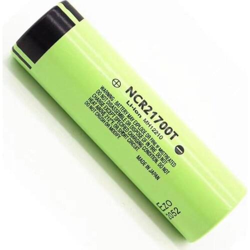 Panasonic NCR21700T 21700 3.7V 4800mAh Rechargeable Lithium Battery For Flashlights Toys High Discharge HD Batteries Cell