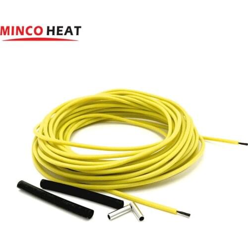 Heating Cable For Tree Anti-freezing Fiber Heating Cable 12K 10M Minco Soil Warmth 33 Ohm/m Multi-Use Heat Cable