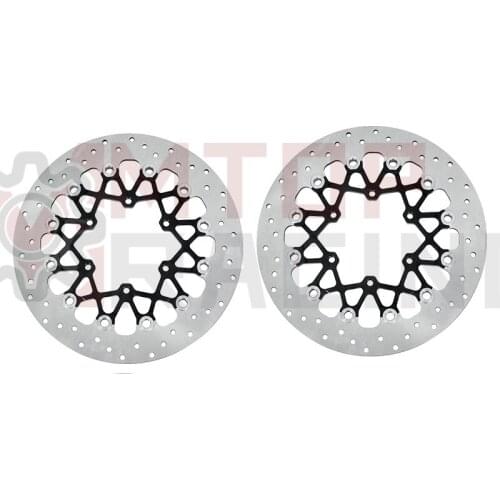 Pair Front Brake Discs for Suzuki GSXR 1000 2012-2016 GSX-S 1000 ABS 2015 Brake Rotors 310mm