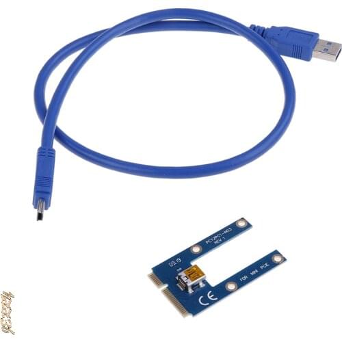 The New Mini PCI-E To USB 3.0 Adapter Expansion Card Notebook Converter USB3.0 To Mini PCIe Express Card