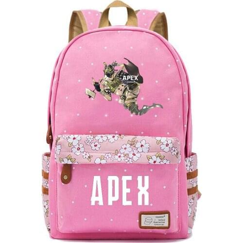 Casual Backpack Anime Apex Legends Teenger Schoolbag Teenger Packsack High Quality Mochila Unisex Student Travel Laptop Bag