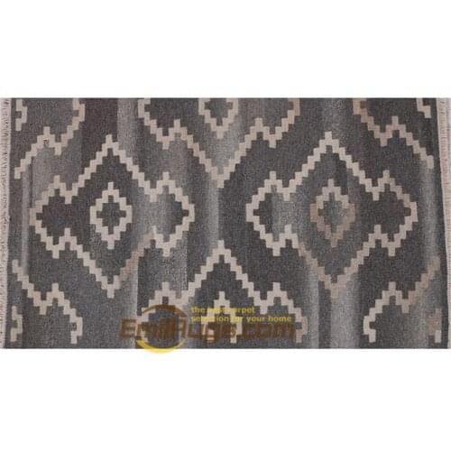 Wool Kilim Handwoven Wool Carpets Household Decorates Circular Carpet Bedroom Rectangle Carpet Wool Knitting Carpets