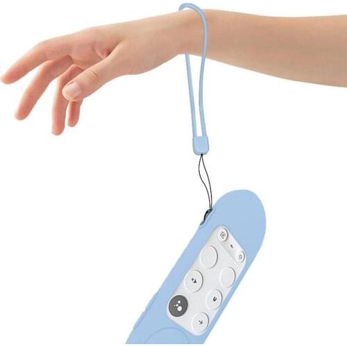 Silicone Case for Chromecast for -Google TV 2020 Voice Remote Shockproof Protective Cover for 2020 Chromecast Voice Remote