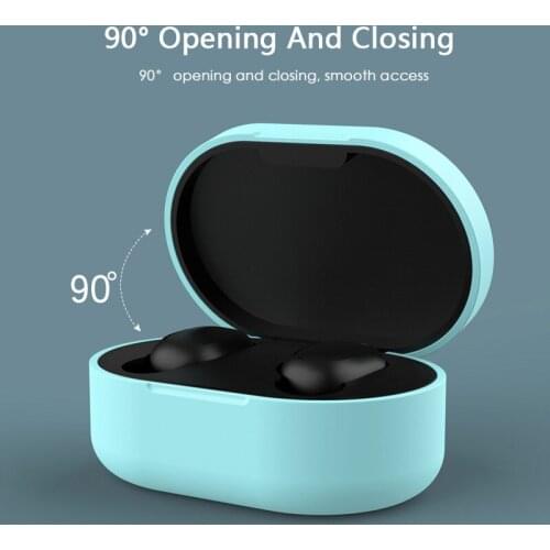 Silicone Case For Xiaomi Redmi Airdots Cover Protective Earphone Case Headphones Cases Protective For Xiaomi Redmi Airdots