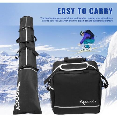 Snowboard And Boot Bag Combo Padded Waterproof Ski Travel Bags Large Capacity Storage Boots Clothing Placed Skis Backpack