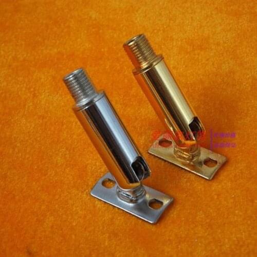 5PCS Universal Joint lamp light mechanical steering plated steering head headband fixed connection piece Lighting Accessories