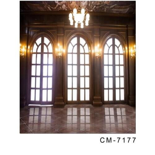 Arcing door chandelier photo backgrounds vinyl wedding dress indoor backdrops photography in photo studio Accessories CM-7177