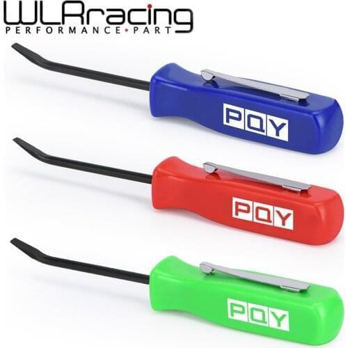 WLR - 1pcs Pocket Pry Bar Short Angled Operating Handy Tool 4-Sided Grip WLR-GJ005-QY