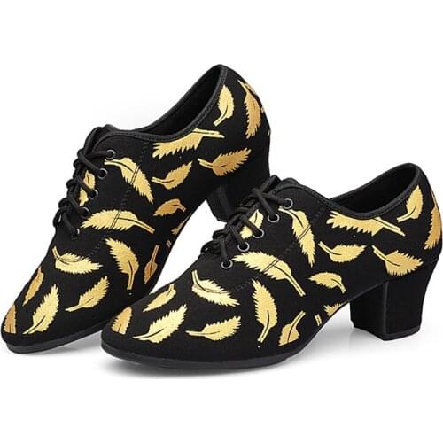 USHINE Women latin dance shoes modern jazz dance shoes for women ballroom dancing shoes tango dance salsa sneakers girls