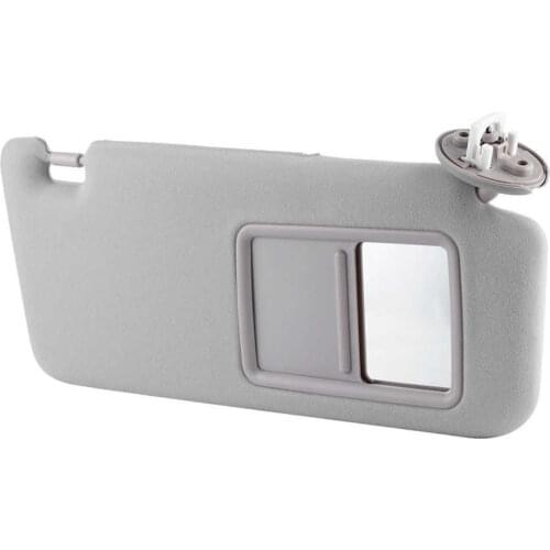 1PC Driver Left Side Sun Visor Replacement 74310-0T022-A1 Fit for Toyota Venza w/ Sunroof 2009 2010 2011 2012 2013-2016 Gray