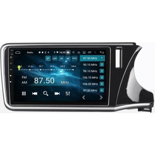 4gb+64gb PX6 10.1" Android 10 Car Radio DVD GPS Head Unit for Honda CITY 2015 2016 2017 2018 Bluetooth 5.0 WIFI DVR OBD2 CarPlay