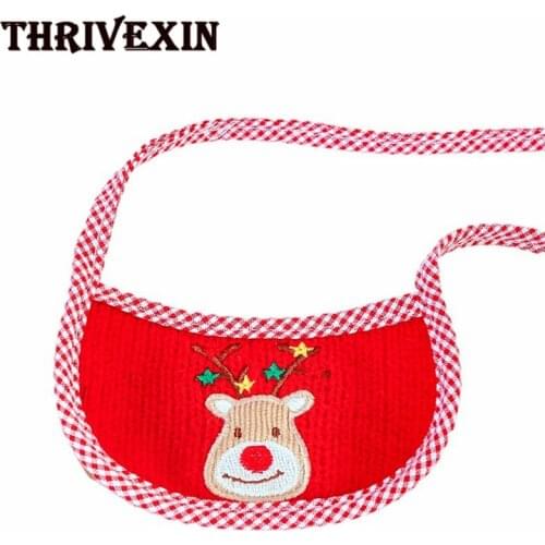 Pets Bandanas Cat Dog Scarf/Bibs Adjustable Christmas Halloween Bowties Collar Washable Pet Accessories Supplies for Puppy