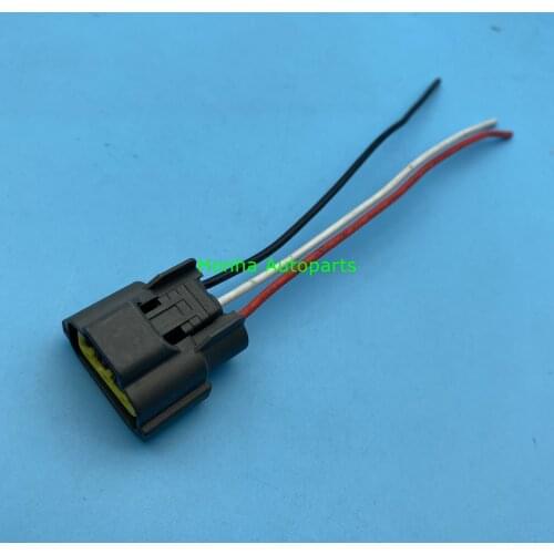 Free shipping 20/50/100pcs 3Pin Auto TPS Sensor Plug Sumitomo Waterproof Female Connector Wire Harness For Nissan 6098-0141