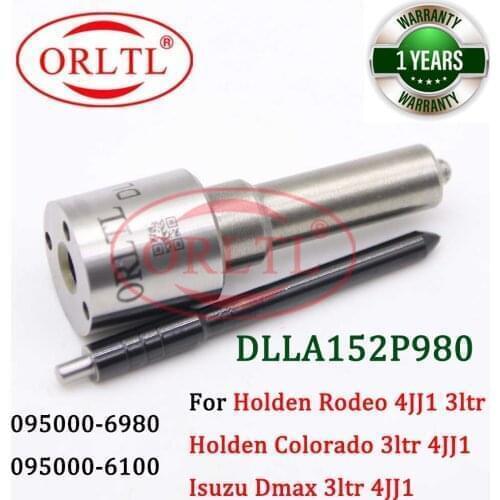 Nozzle Dlla152p980 Common Rail Nozzle Dlla 152p980 Fuel Injector Nozzle Dlla 152p 980 for 095000-698# 095000-610