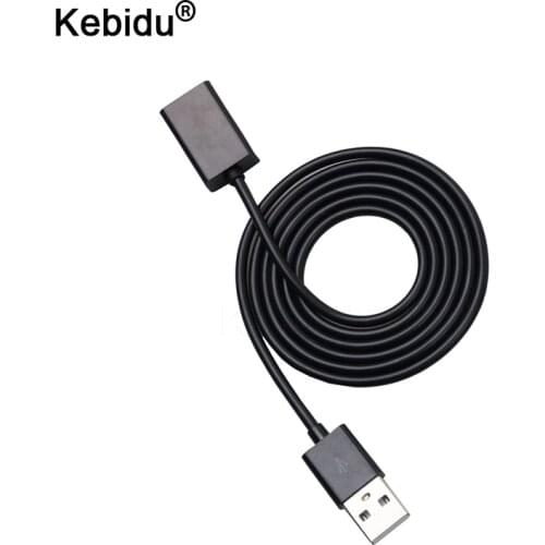 Kebidu 100cm 50cm USB 2.0 A Male to Female Extension Data Extender Charge Extra Cable for iphone Samsung Note4 S6 Edge Laptop