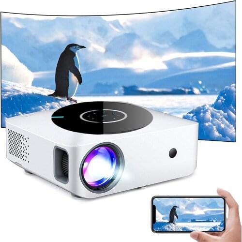 [2021 Amazon Top Selling ] Factory OEM ODM Native 1080p Full HD 4K LED LCD Home Theater Video Projector