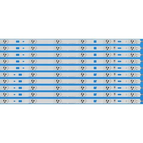 New Kit )10 Pieces(5*A,5*B) 6 LEDs 448mm LED backlight bar for LG TV innotek 46inch NDSOEM A B Type REV0.1