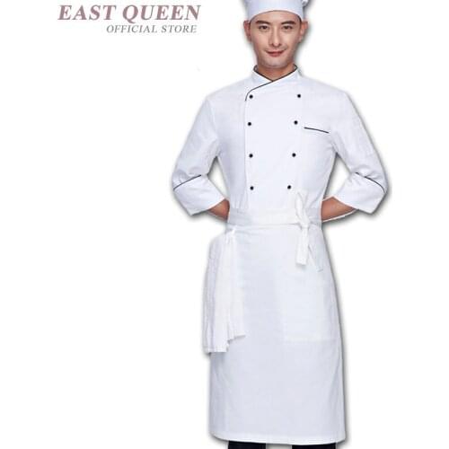 Catering clothing food service chef jacket unifrom clothing hotel restaurant kitchen waiter cook chef costume clothes DD1002 Y