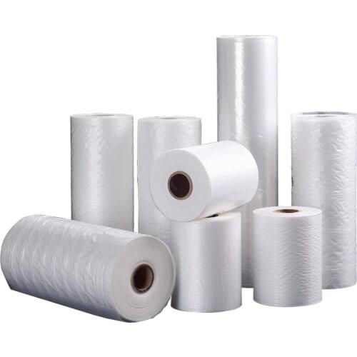 300M Plastic Air Gourd Bubble Protection Retailing Packing Material Clear Bubble Wrap Fruit Packaging Shipping For Wine Protect