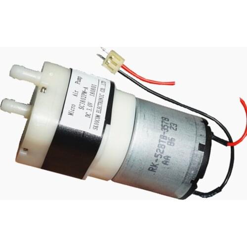 DC 1.5V-3V Large Flow Aquarium Fish Tank Round Water Air Oxygen Pump Micro Small RK-528 Carbon Brush 528 Vacuum Pump 4.5 L/min