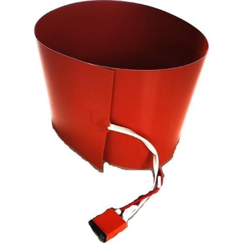 230v 1800w 400*2000*1.5mm Silicone Ski Board Heat Blanket digital thermostat on wire 1000mm lead out from middle of 400mm side