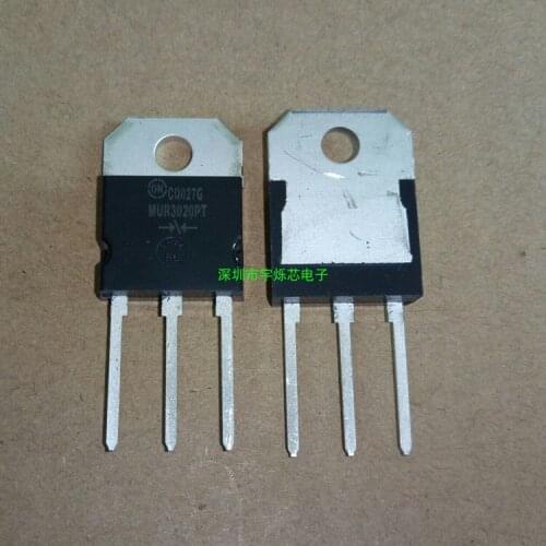 5 pcs/lote MUR3020PT TO-3P Fast Recovery Diode original nuevo 30A200V transistor de diodo