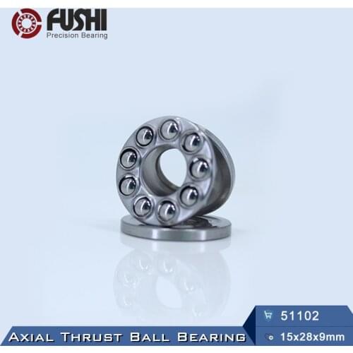 51102 Thrust Bearing 15*28*9 mm ( 8 PCS ) ABEC-1 Axial 51102 Ball Bearings 8102