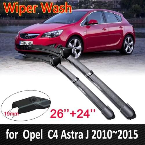 Car Wiper Blades for Opel Astra J Vauxhall Holden 2010 2011 2012 2013 2014 2015 Front Windscreen Windshield Brushes Car Goods