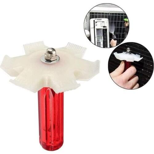Car A/C Radiator Condenser Evaporator Fin Straightener Coil Comb Plastic Handle Straightener Cooling System Cleaner Repair Tool