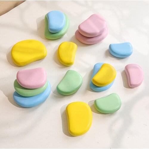 Baby Wooden Toy Montessori Colorful Rainbow Building Blocks Set Creative Educational Balanced Toys Nordic Stacking For Kids Gift