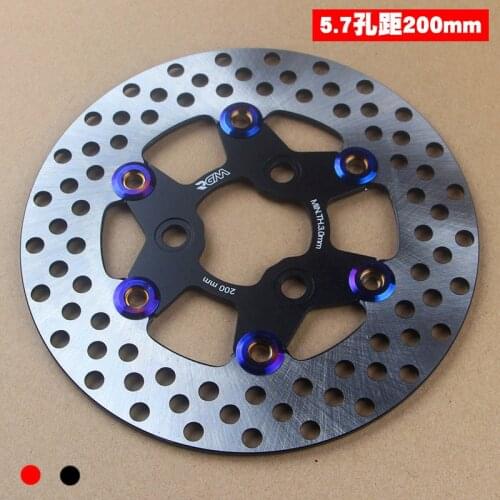 Rgm Motorcycle Brake Disc Rotor Disk 200mm 57mm Mount for Yamaha Scooter Jog Rsz Force or More