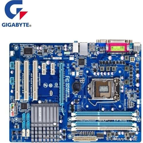 For Gigabyte GA-P61-USB3P P61-USB3P Motherboard LGA 1155 For Intel H61 Used Desktop Mainboard USB2.0 SATA2 PCI-E X16