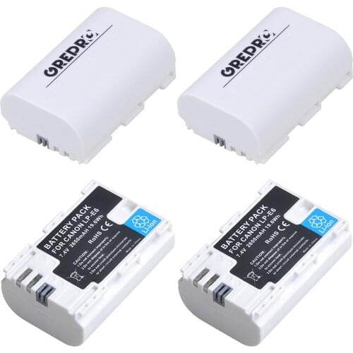 LP-E6N LP-E6 LP E6N E6 Battery for Canon EOS 5DS R 5D Mark II 5D Mark III 6D 7D 60Da 7D 70D 80D