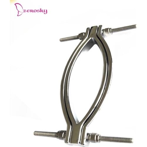 Metal Clitoral Clamps Clip Adult Torture Clit Clips Restraint Metal Labia Clamps Slave Game SM Erotic Toy Stimulator Enhancer