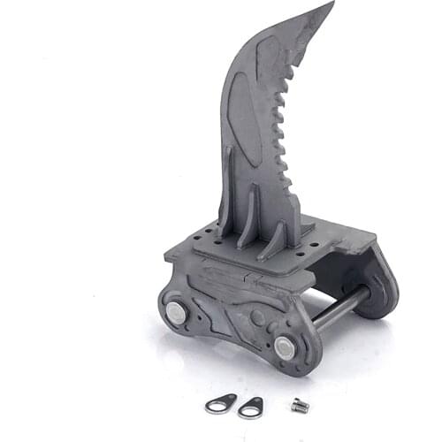 Metal Straight Blade Scarifier Ripper DIY Modification Kit for 1/14 C374 RC Hydraulic Excavator Upgrade Part