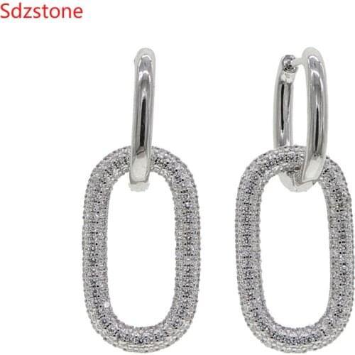 Fashion Usa Europea Acrylic Earrings For Women Bohemian Earrings Big Dangle Drop Earring 2020 Brincos Female Fashion Jewelry