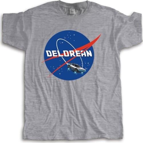 Hot sale men brand t shirt summer cotton tshirt Better mens t shirt back to the future delorean brown marty mcfly