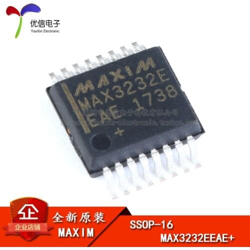Original authentic patch MAX3232EEAE + SSOP-16 RS232 transceiver chip