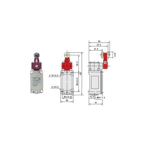 Original new 100% travel switch limit switch YBLX-K3/20S/B LXK3