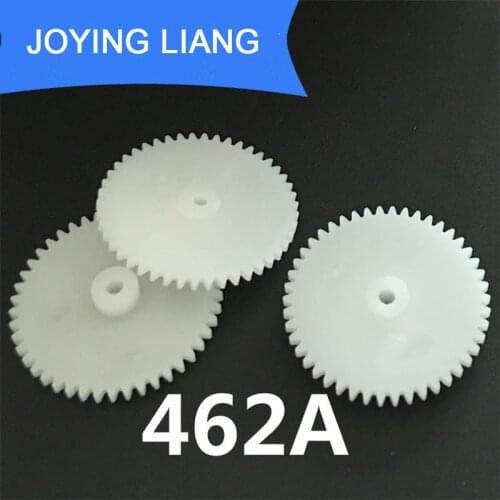 462A 0.5M 24MM Gears Modulus 0.5 46 Tooth Plastic Gear Wheel Toy Accessories 10pcs/lot
