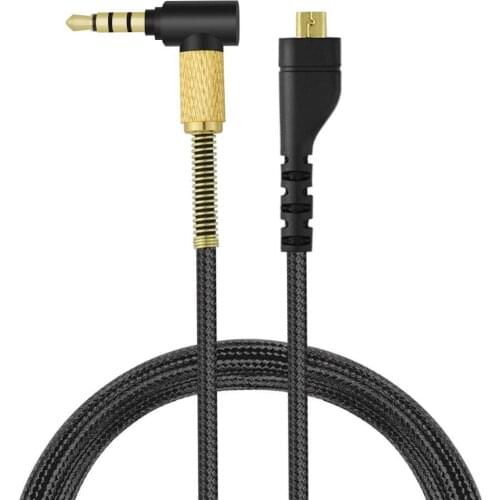 OFC 8Pin To Aux Replacement Braided Cable Extension Cord for SteelSeries Arctis 3 5 7 9X Pro Wireless Gaming Headphones Headsets