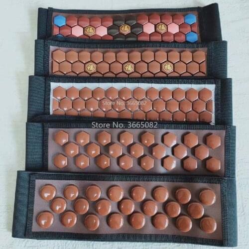 Tourmaline Belt Far-infrared Magnetic TherapyWaist Physiotherapy Germanium Stones Health Care heating Belt,freeshipping