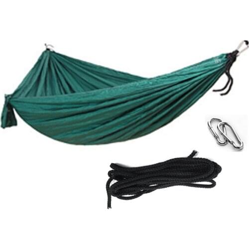 Amry Grewn Outdoor Hammock Home Furniture Garden Hanging Chair Single Double Travel Camping Swing Hammock Bed