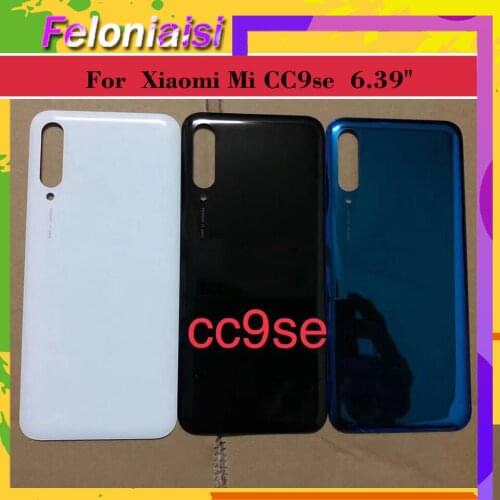 For Xiaomi Mi CC9 Back Battery Cover Rear Door Housing Case Glass Panel Mi cc9se Replacement for Xiaomi Mi A3 Battery Cover 6.39
