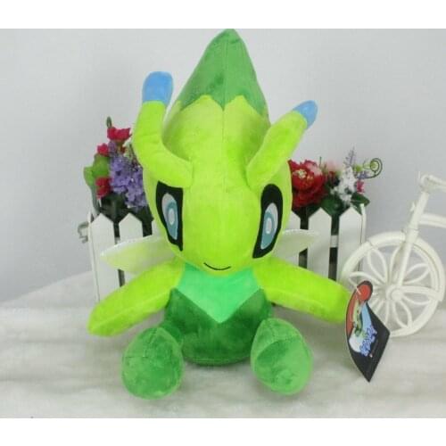 18cm Digimon Adventure Celebis Doll Anime green Plush Stuffed Toys cute lifelike good quality birthday Christmas Gifts for kids