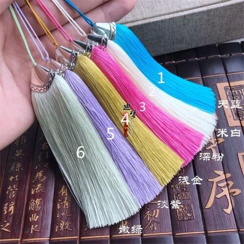12cm 5pcs 37 colors high-grade tassel pendant DIY accessories clothing crafts car decoration headdress fringe Necklace hanging