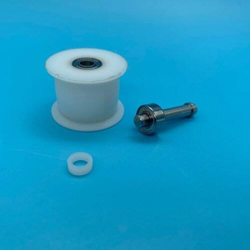 2PCS Inkjet printer DX5 printhead white belt gear for Epson 7880 7800 9880 9800 Mutoh VJ1604 1624 RJ900 belt pulley drive wheel
