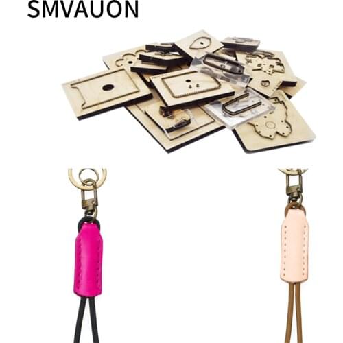 2020 Cutting Dies Leather Knife Cut Die Customized Key Ring DIY Key Case Pendant Making Decor Supplies Dies Template