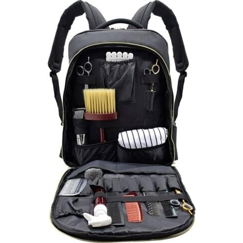 Multifunction Haircutting Tool Bag Practical Salon Barber Backpack Hair Clipper Bag Hairdressing Tool Organizer Bag For Salon