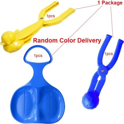 Plastic Winter Sports Snowball Clip Toys for Adults and Kids